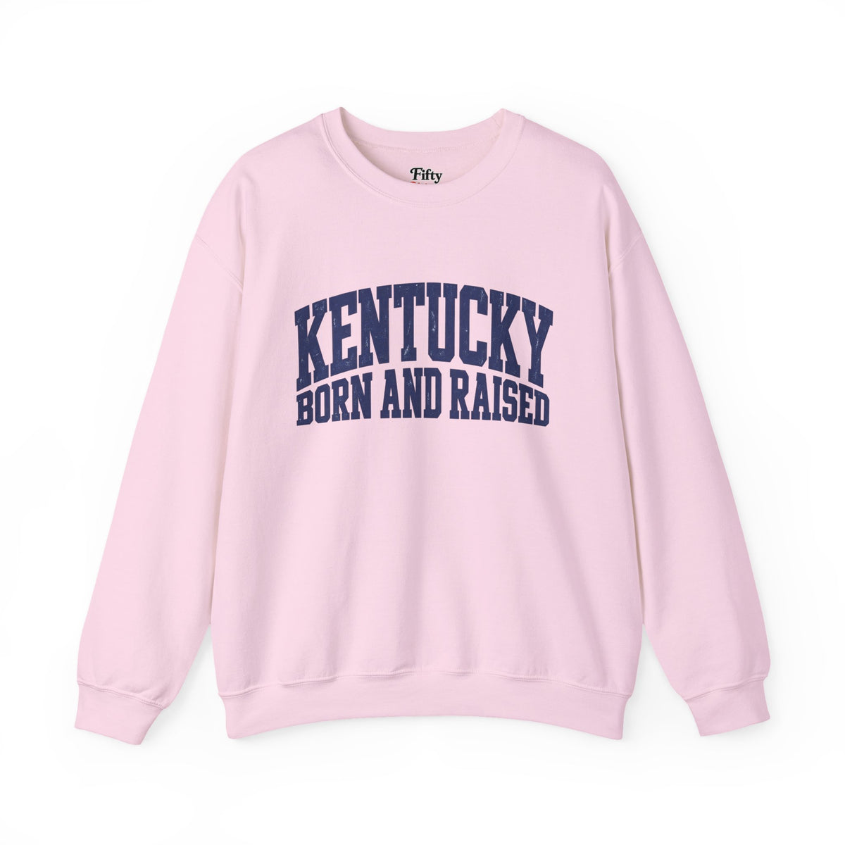Kentucky Born and Raised Bold Athletic Unisex Sweatshirt Graphic