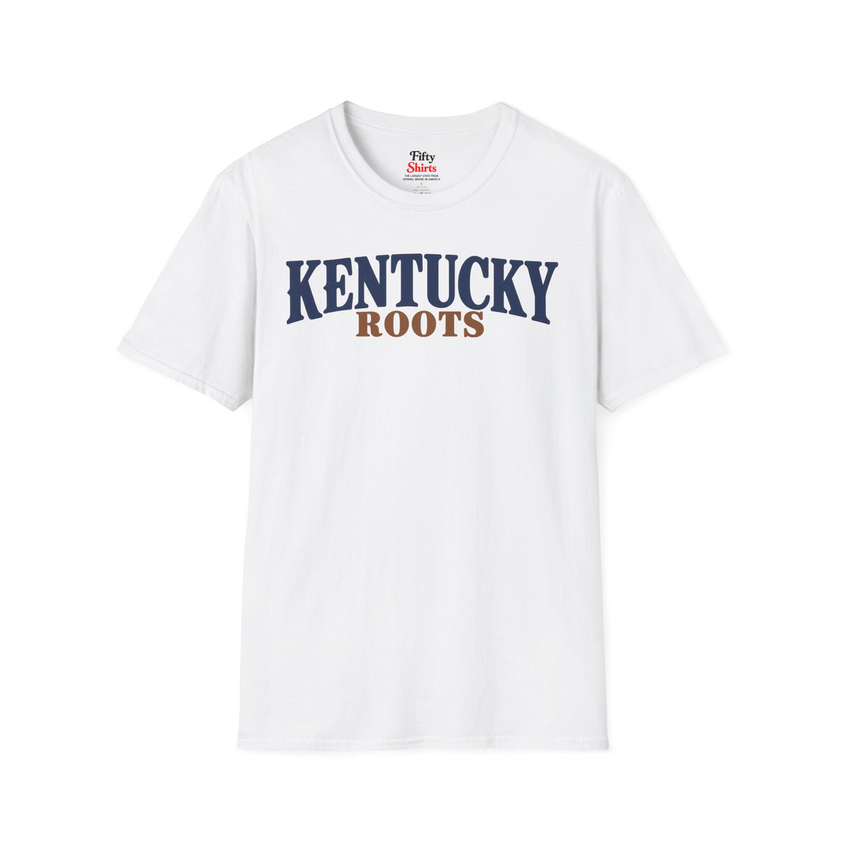 Kentucky Roots Unisex Softstyle T Shirt State Name Graphic Tee