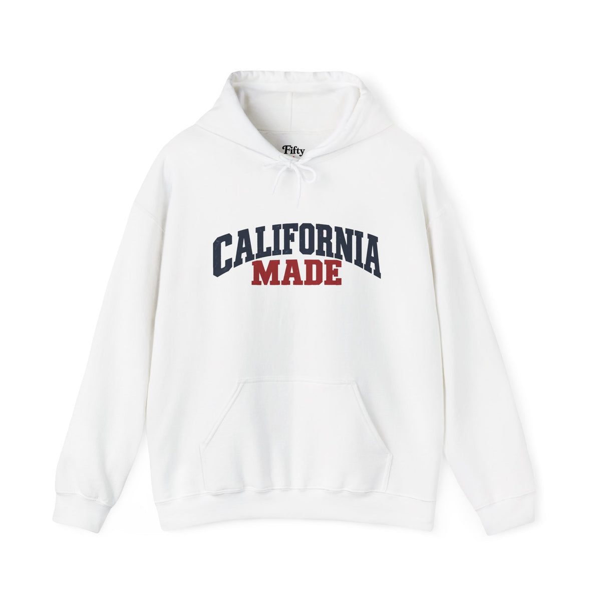 California Made Unisex Hoodie State  Name Graphic