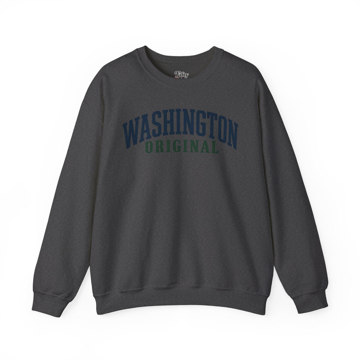 Washington Original Unisex Crewneck Sweatshirt State Name Graphic