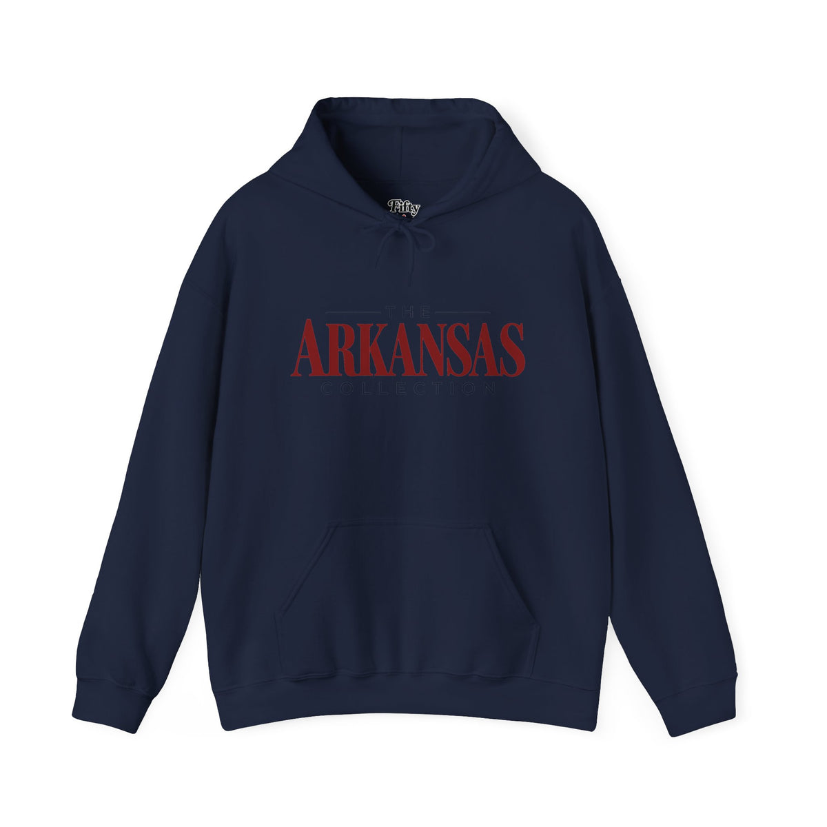 The Arkansas Collection Unisex Hoodie State Name Graphic