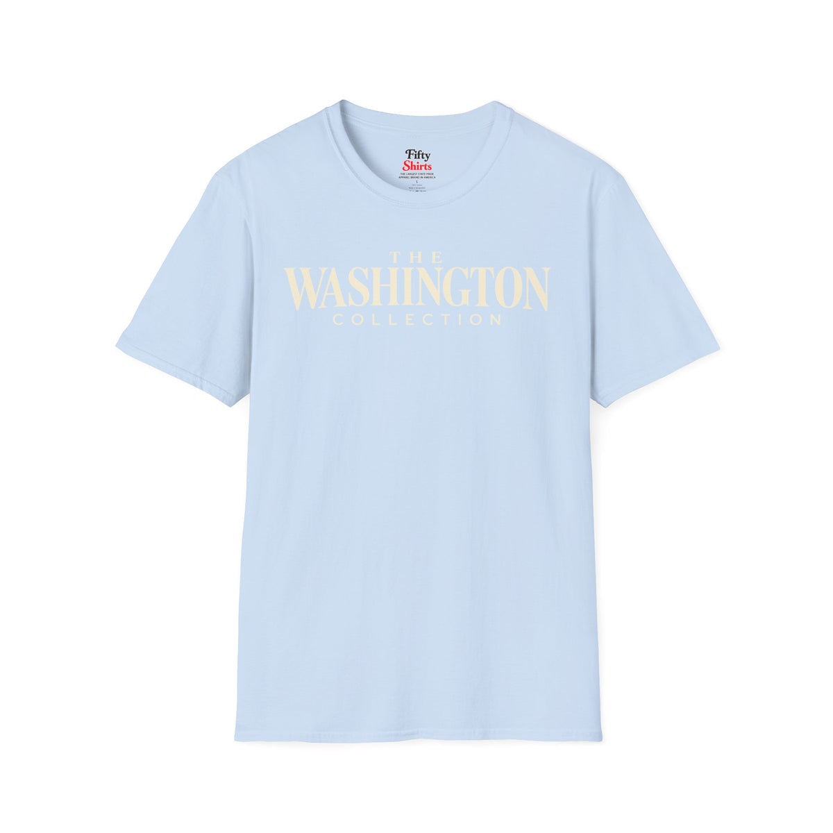 The Washington Collection Unisex Softstyle T Shirt State Name Graphic Tee