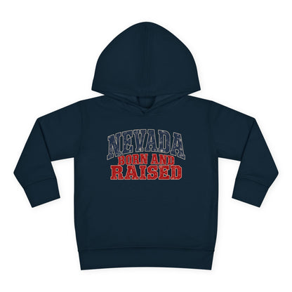 Nevada Born and Raised Desert Heritage Unisex Toddler Pullover Fleece Hoodie