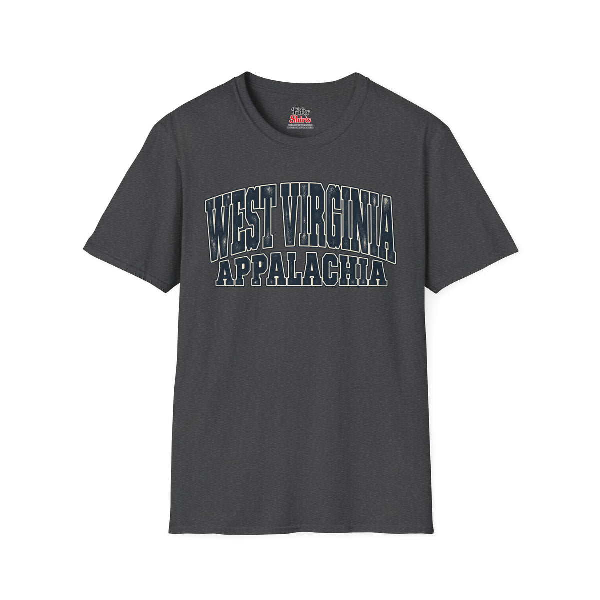 West Virginia Appalachia Unisex Softstyle T Shirt State Name Graphic Tee
