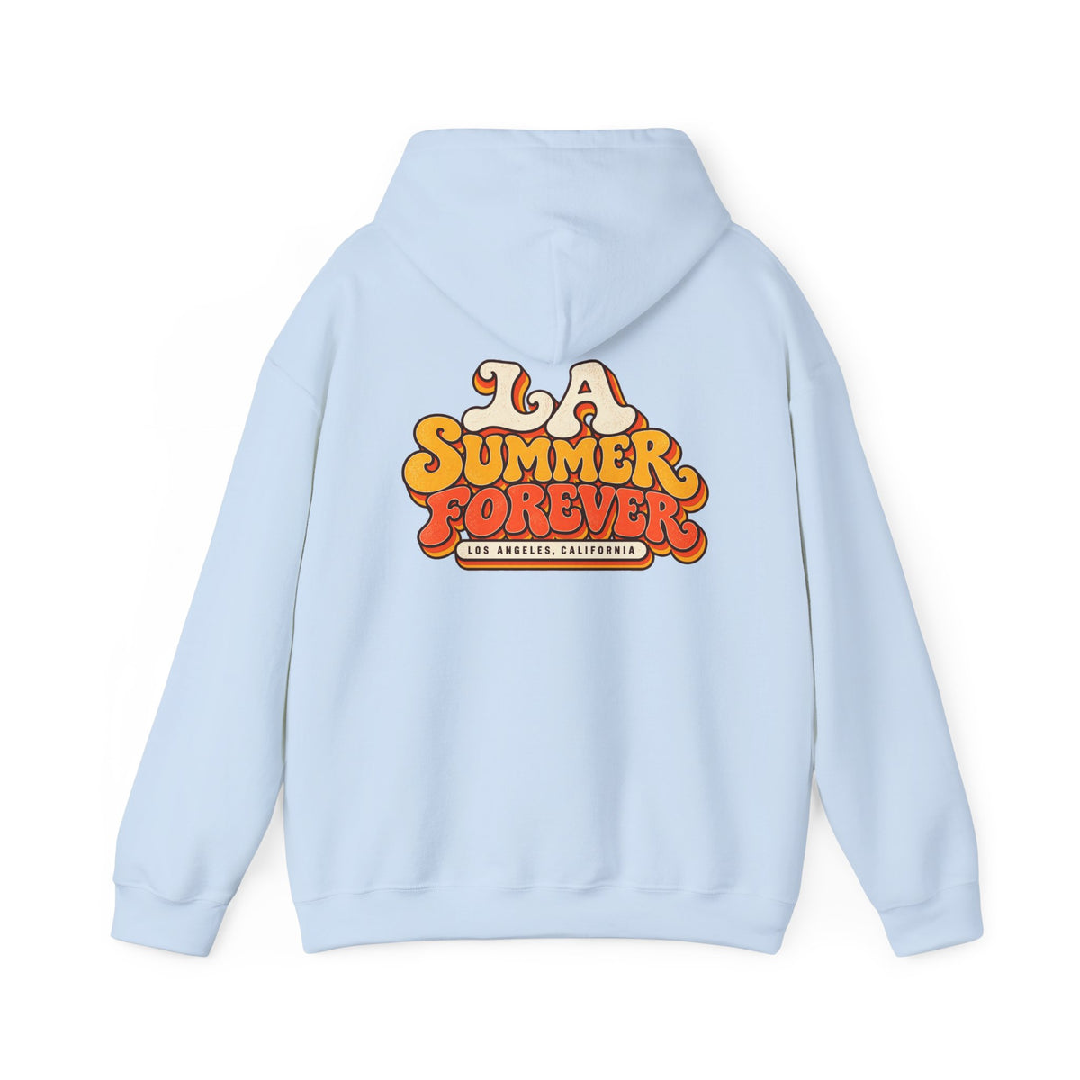 LA Summer Forever Los Angeles Unisex Hoodie Graphic