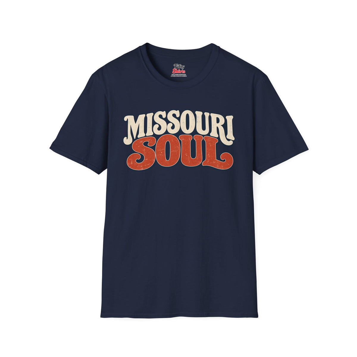 Missouri Soul Unisex Softstyle T Shirt State Name Graphic Tee