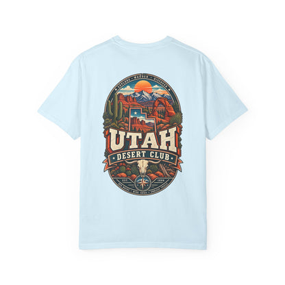Utah Desert Club Unisex Comfort Color 1717 Streetwear Graphic Tee