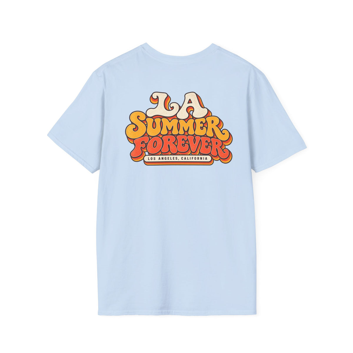 LA Summer Forever Los Angeles Unisex Softstyle Graphic Tee