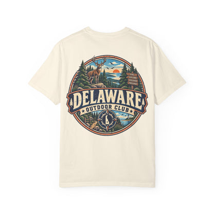 Delaware Outdoor Club  Unisex Comfort Color 1717 Streetwear Graphic Tee