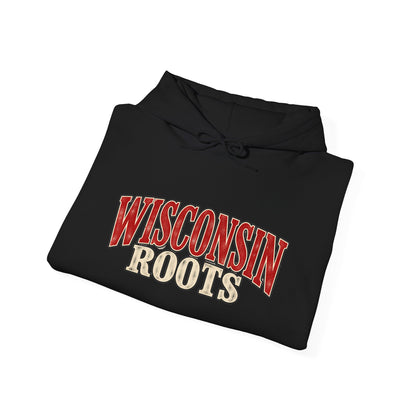 Wisconsin Roots Unisex Hoodie State Name Graphic