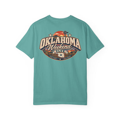 Oklahoma Weekend Club Unisex Comfort Color 1717 Streetwear Graphic Tee