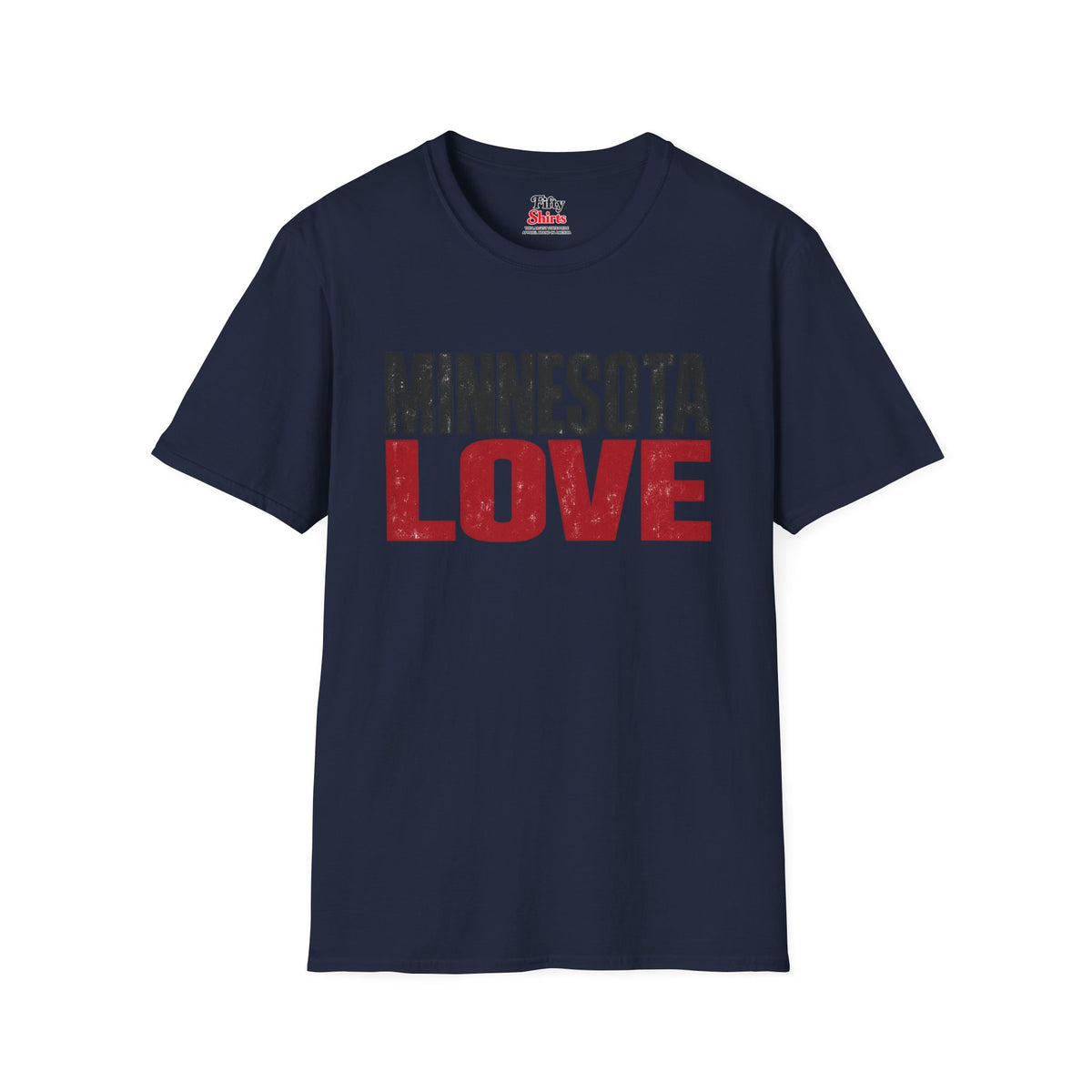 Minnesota Love Unisex Softstyle T Shirt State Name Graphic Tee