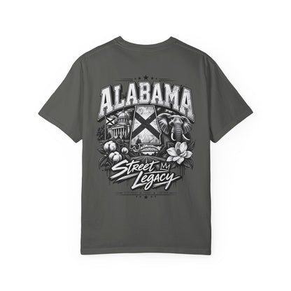 Alabama Street Legacy Unisex Comfort Color 1717 Streetwear Graphic Tee