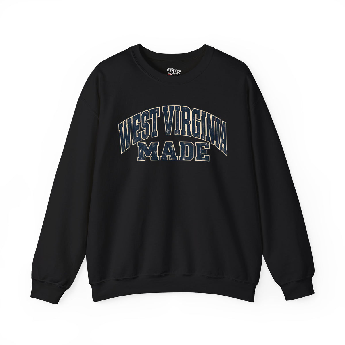 West Virginia Made Unisex Crewneck Sweatshirt State Name Graphic
