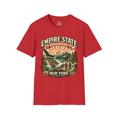 New York Empire State Unisex Softstyle T Shirt State Pride Graphic Tee Collections FS03
