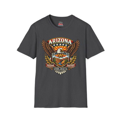 Arizona Americana Eagle Unisex Softstyle T Shirt State Pride Graphic Tee Collections FS03