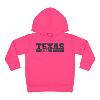 Texas Born and Raised Workwear Unisex Toddler Pullover Fleece Hoodie