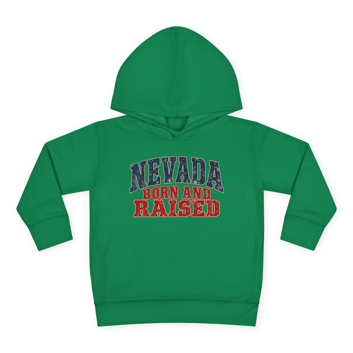 Nevada Born and Raised Desert Heritage Unisex Toddler Pullover Fleece Hoodie