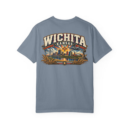Wichita Kansas Unisex Comfort Color 1717 Streetwear Graphic Tee