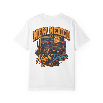 New Mexico Night Drive Unisex Comfort Color 1717 Streetwear Graphic Tee