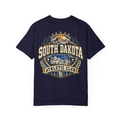 South Dakota Athletic Club Unisex Comfort Color 1717 Streetwear Graphic Tee