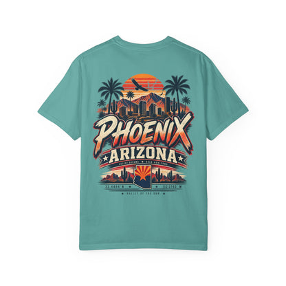 Phoenix Arizona Streetwear  Unisex Comfort Color 1717 Streetwear Graphic Tee