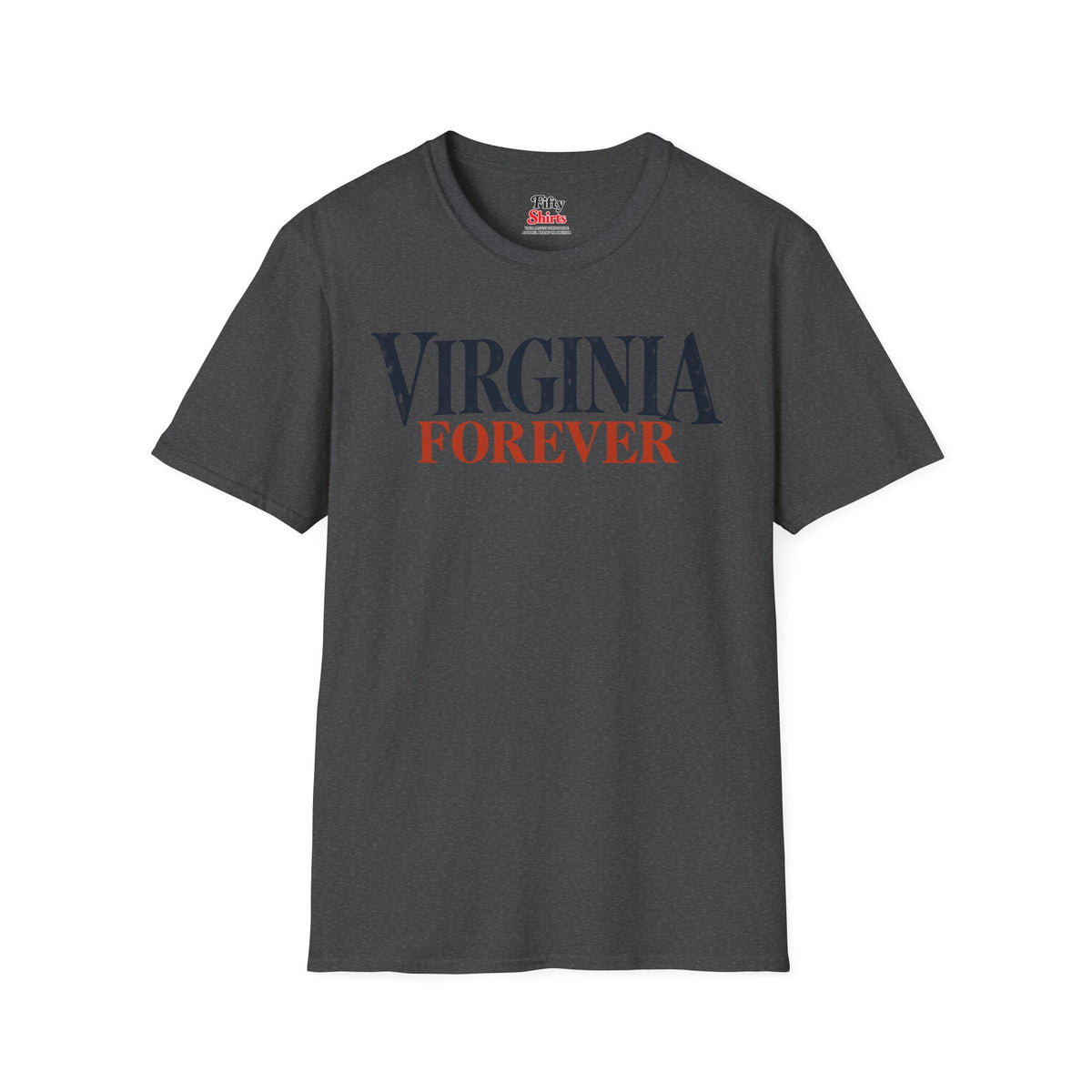 Virginia Forever Unisex Softstyle T Shirt State Name Graphic Tee