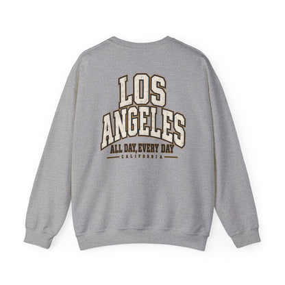 Los Angeles All Day, Everyday Unisex Crewneck Sweatshirt Graphic