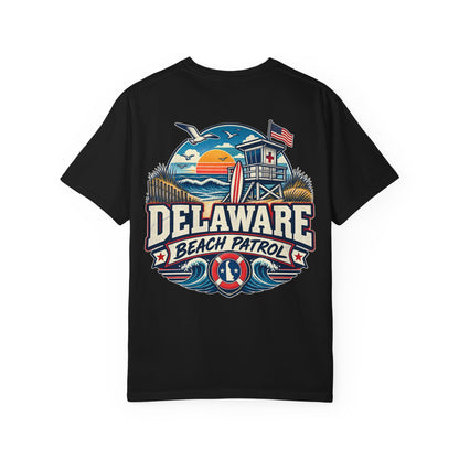 Delaware Beach Patrol  Unisex Comfort Color 1717 Streetwear Graphic Tee