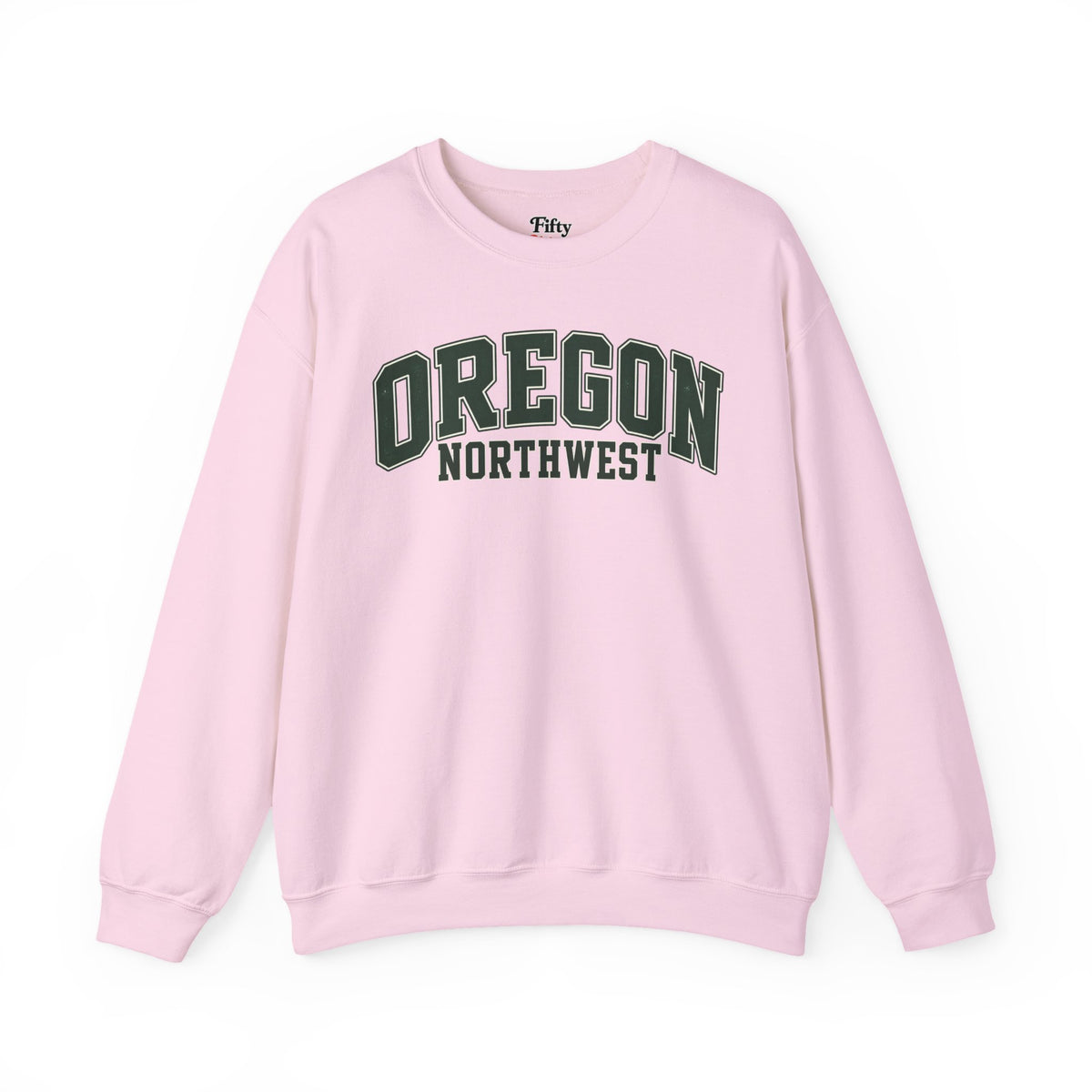 Oregon Northwest Unisex Crewneck Sweatshirt State Name Graphic