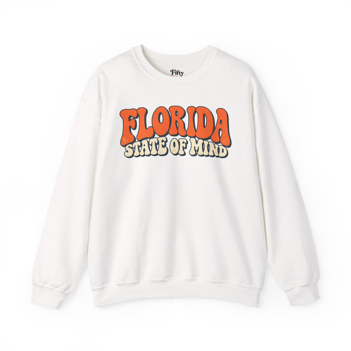 Florida State of Mind Unisex Crewneck Sweatshirt State Name Graphic