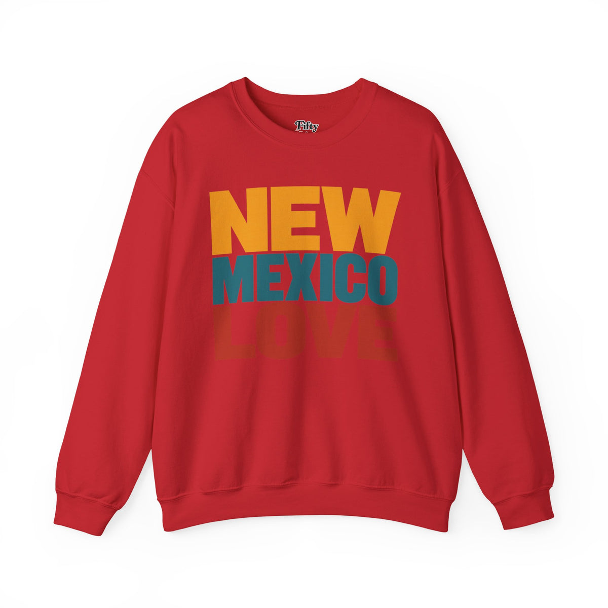 New Mexico Love Unisex Crewneck Sweatshirt State Name Graphic
