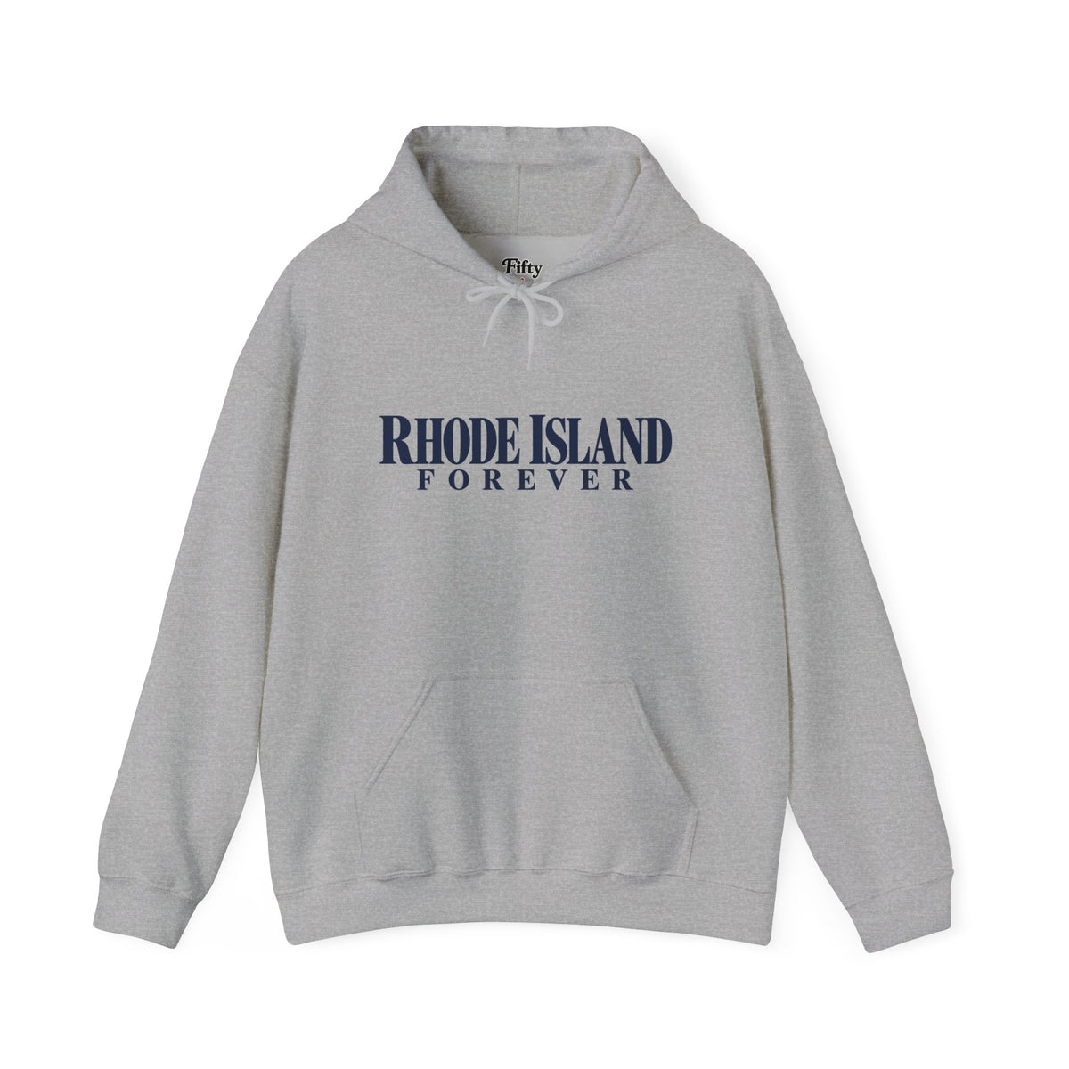 Rhode Island Forever Unisex Hoodie State Name Graphic