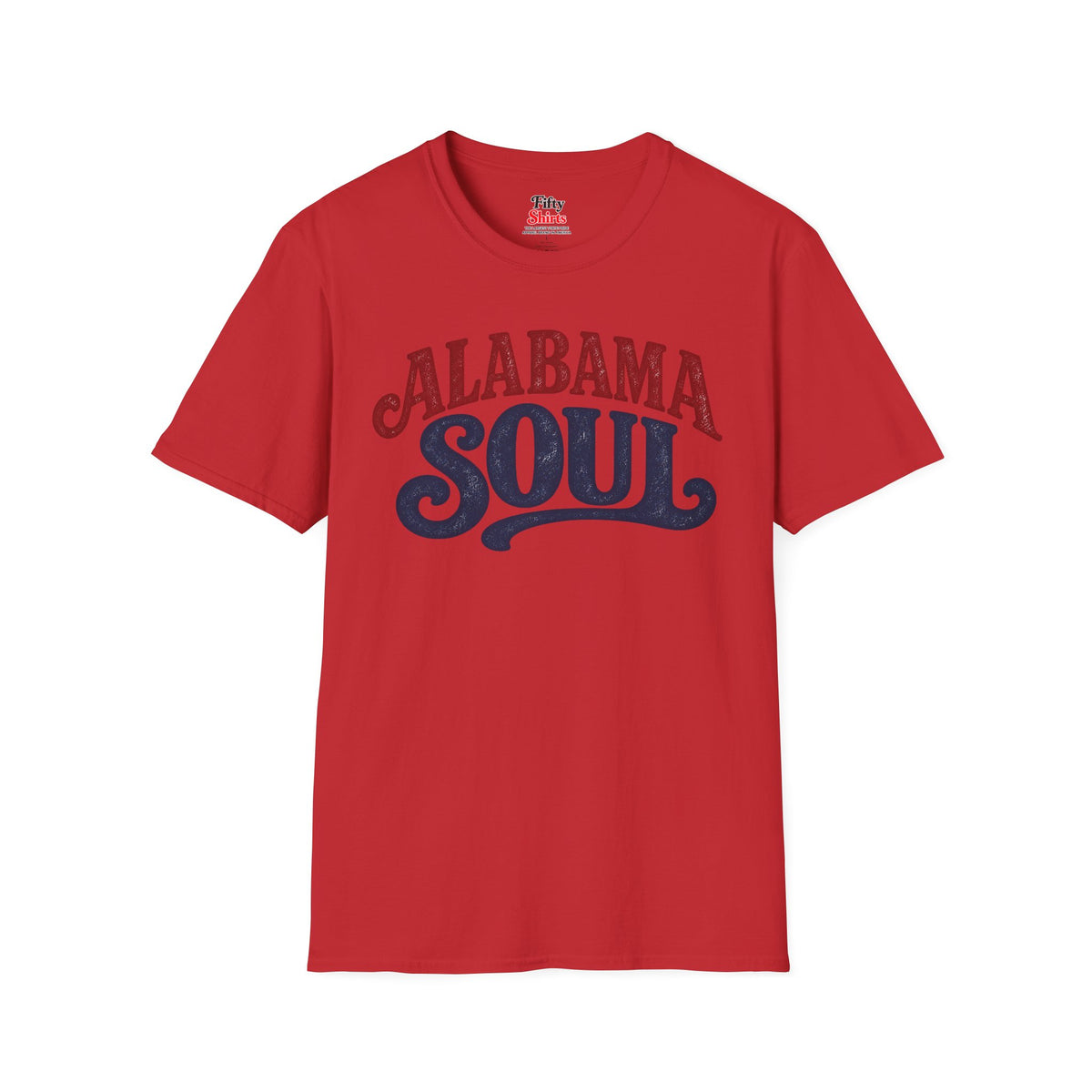 Alabama Soul Unisex Softstyle T Shirt State Name Graphic Tee