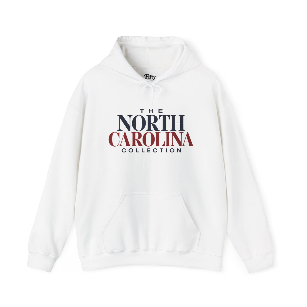 The North Carolina Collection Unisex Hoodie State Name Graphic
