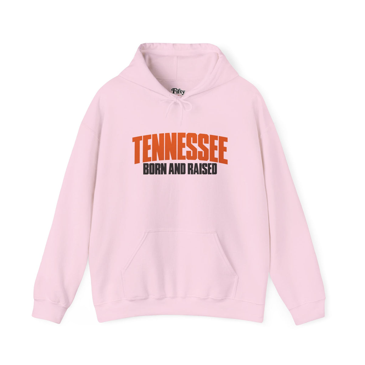 Tennessee Born and Raised Modern Southern Streetwear Unisex Hoodie Graphic