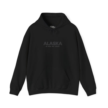 Alaska All State In God We Trust Unisex Hooded Sweatshirt