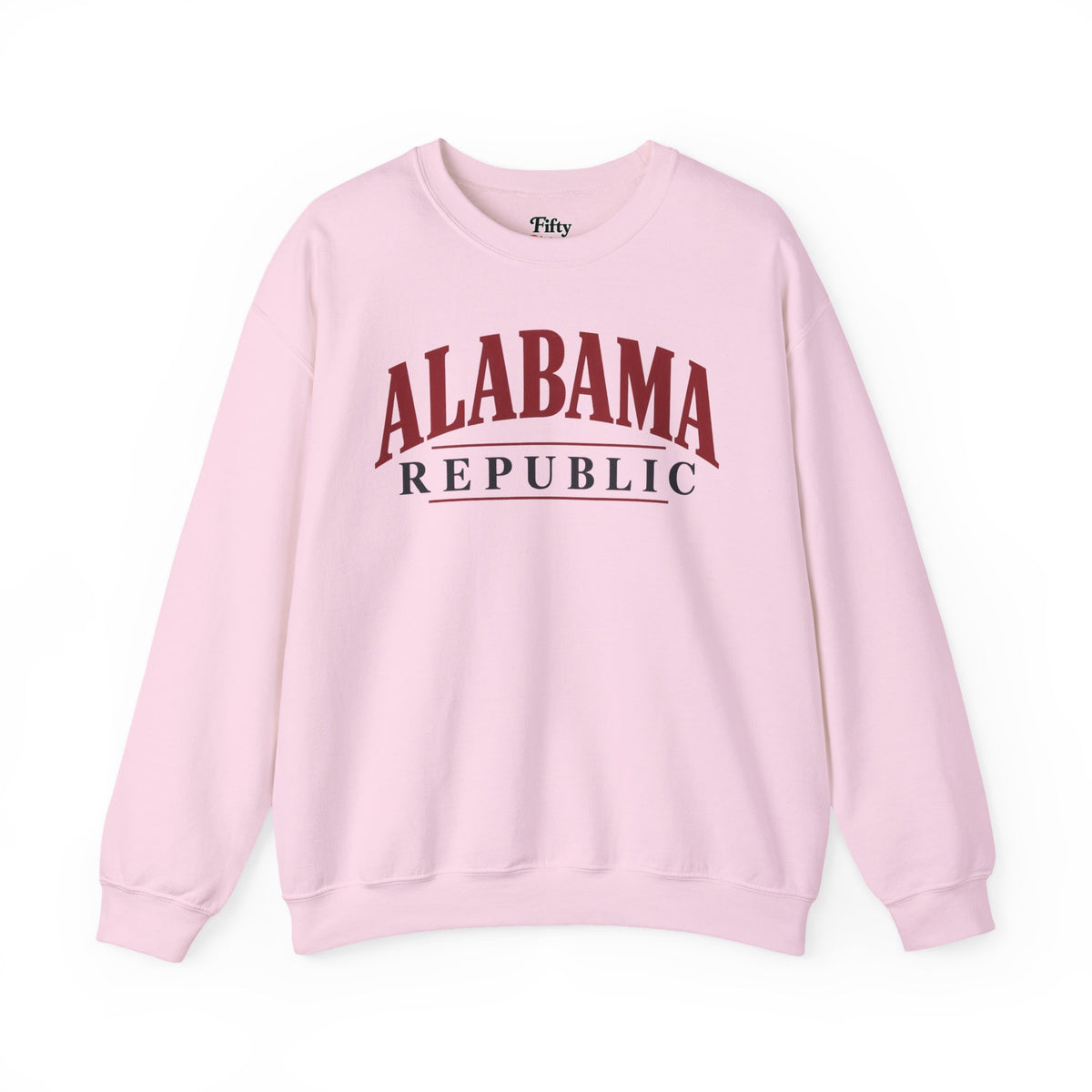 Alabama Republic Unisex Crewneck Sweatshirt State Name Graphic