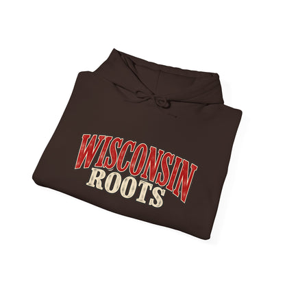 Wisconsin Roots Unisex Hoodie State Name Graphic