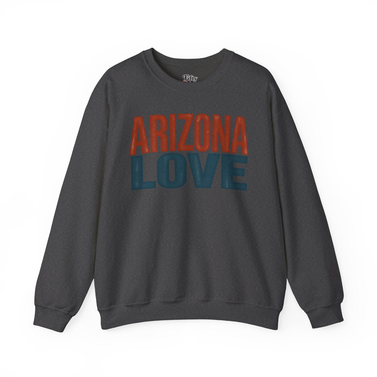 Arizona Love Unisex Crewneck Sweatshirt State Name Graphic