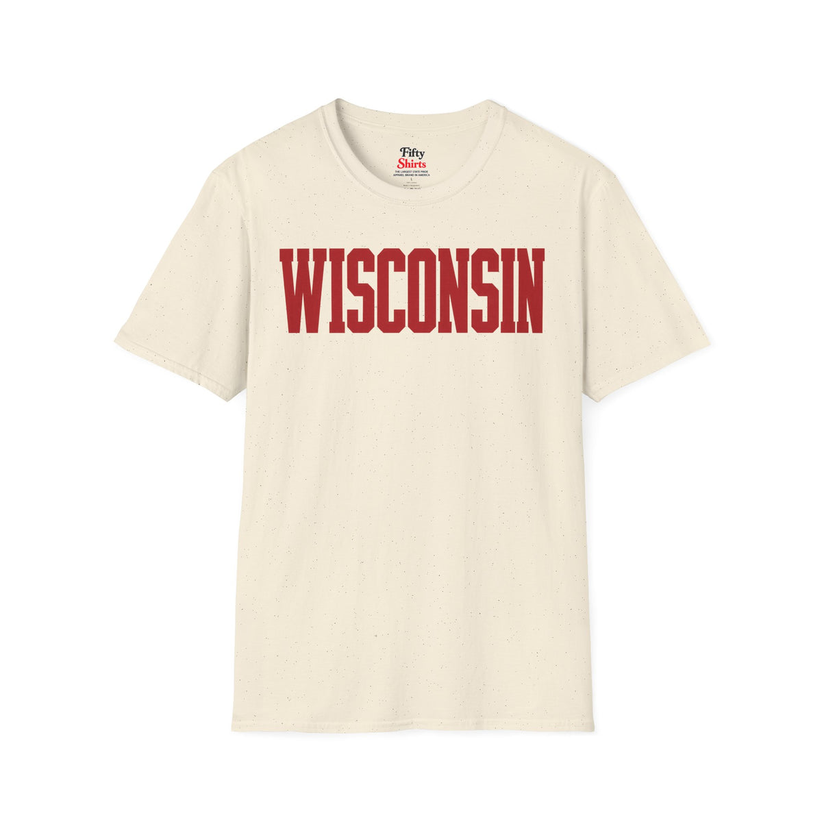 Wisconsin Unisex Softstyle T Shirt State Name Graphic Tee