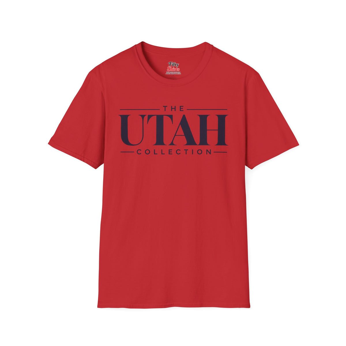 The Utah Collection Unisex Softstyle T Shirt State Name Graphic Tee