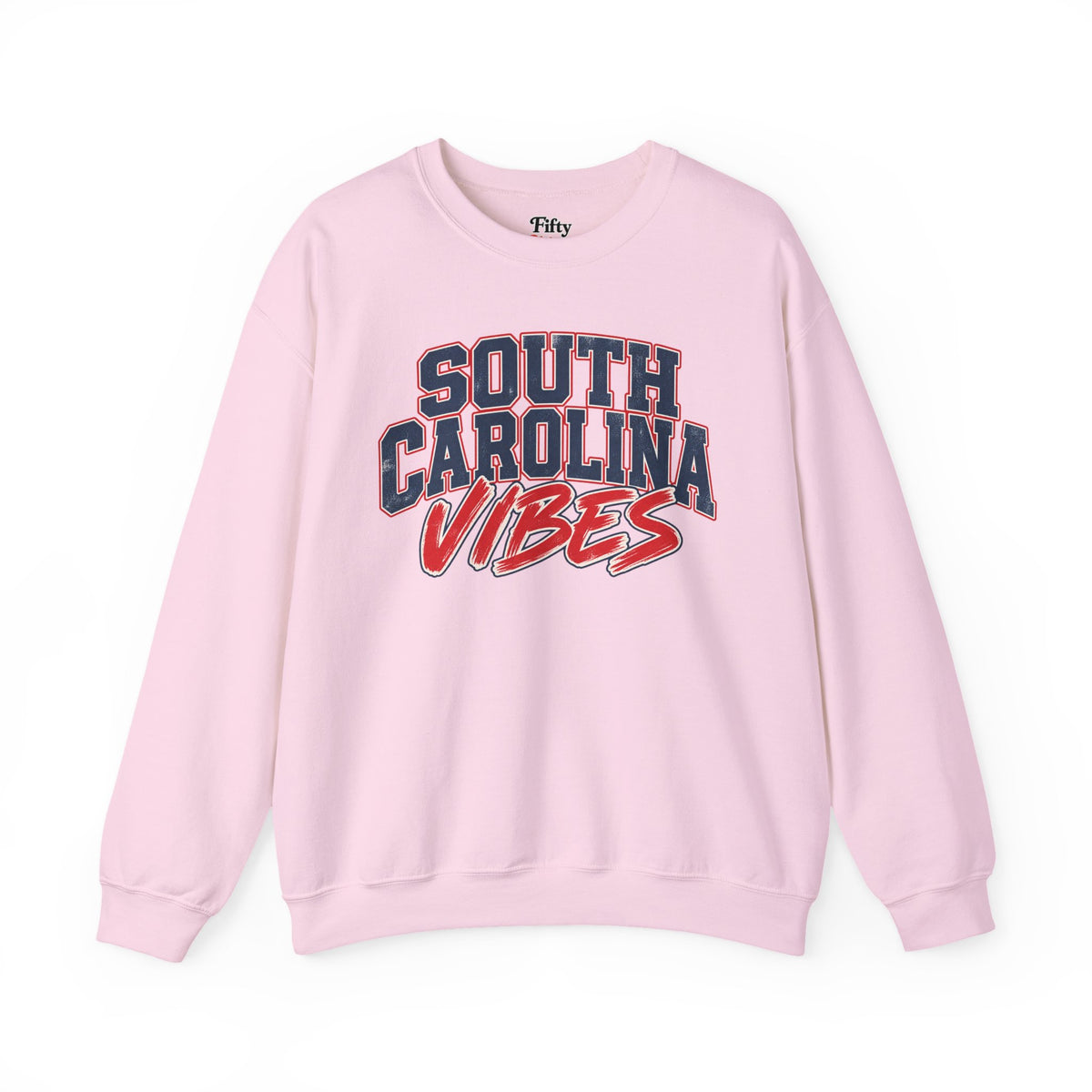 South Carolina Vibes Unisex Crewneck Sweatshirt State Name Graphic