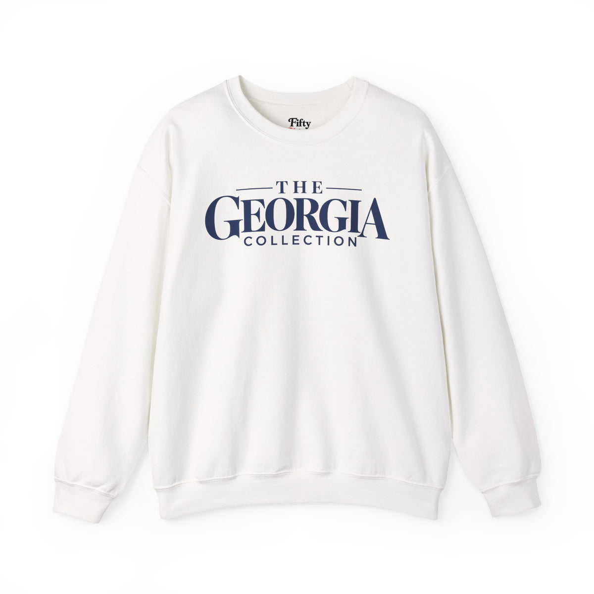 The Georgia Collection Unisex Crewneck Sweatshirt State Name Graphic