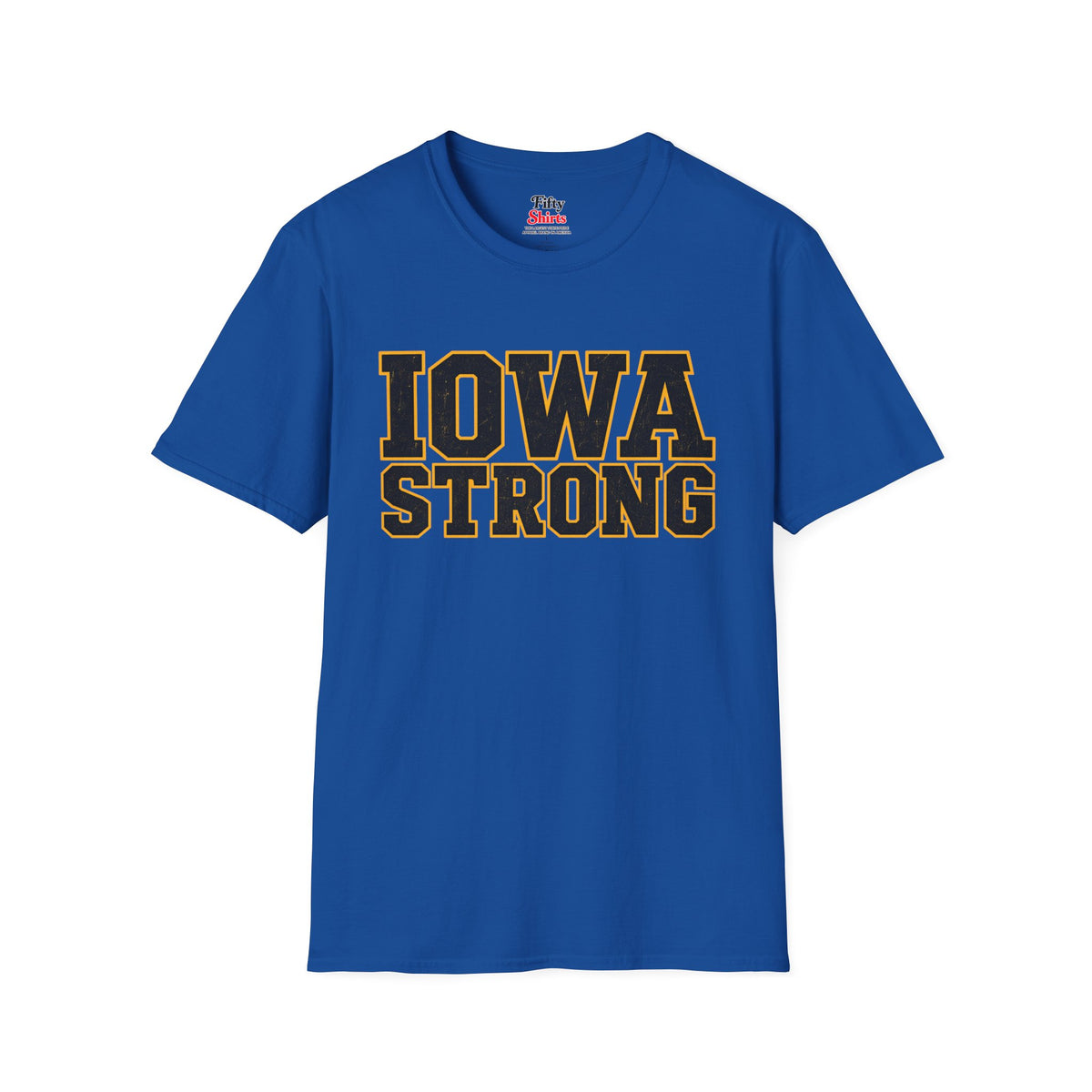 Iowa Strong Unisex Softstyle T Shirt State Name Graphic Tee