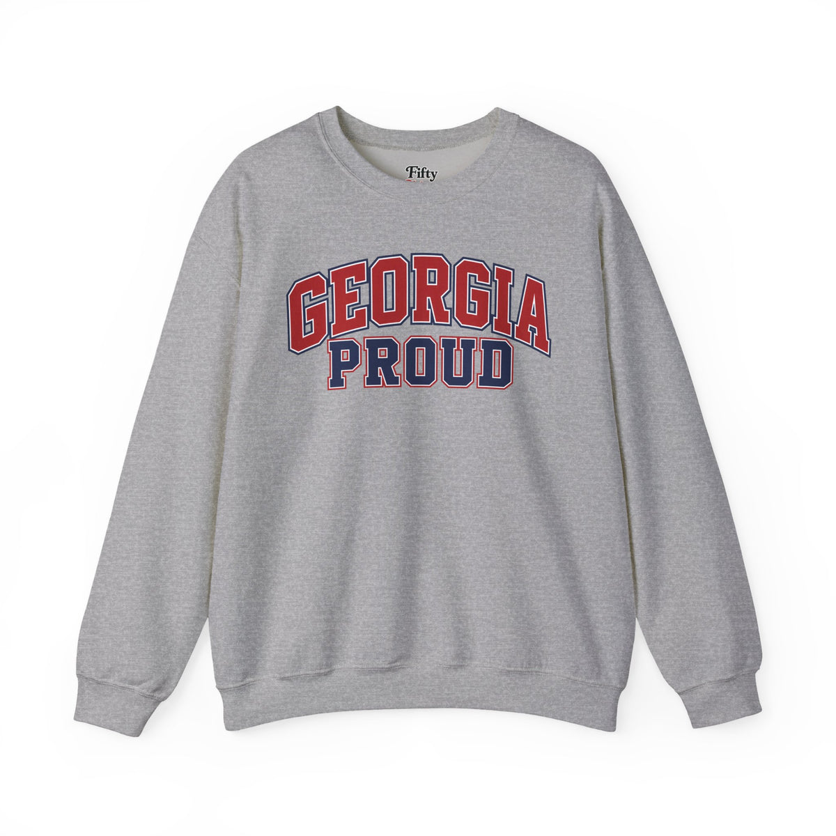 Georgia Proud Unisex Crewneck Sweatshirt State Name Graphic