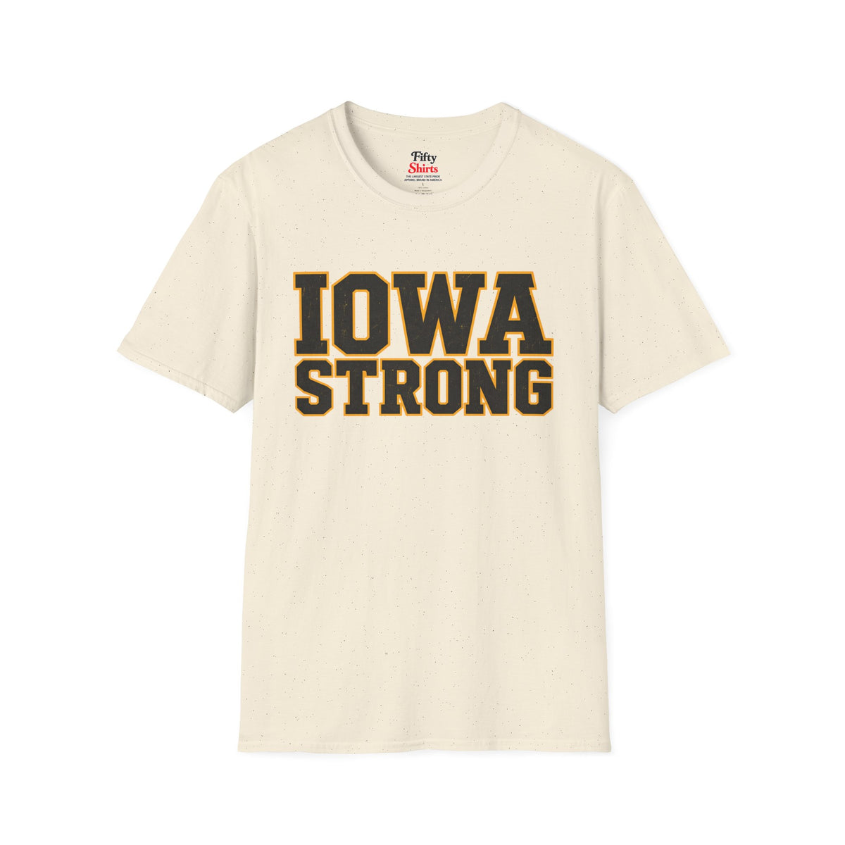 Iowa Strong Unisex Softstyle T Shirt State Name Graphic Tee