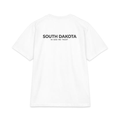South Dakota All State In God We Trust Unisex Max Heavyweight Short Sleeve