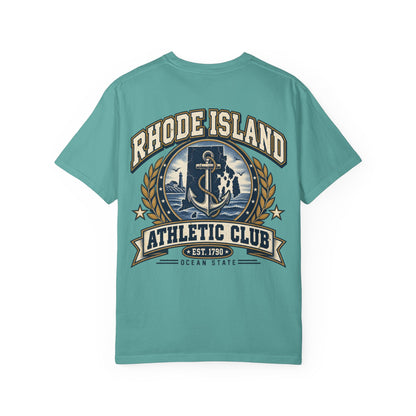 Rhode Island Athletic Club Unisex Comfort Color 1717 Streetwear Graphic Tee
