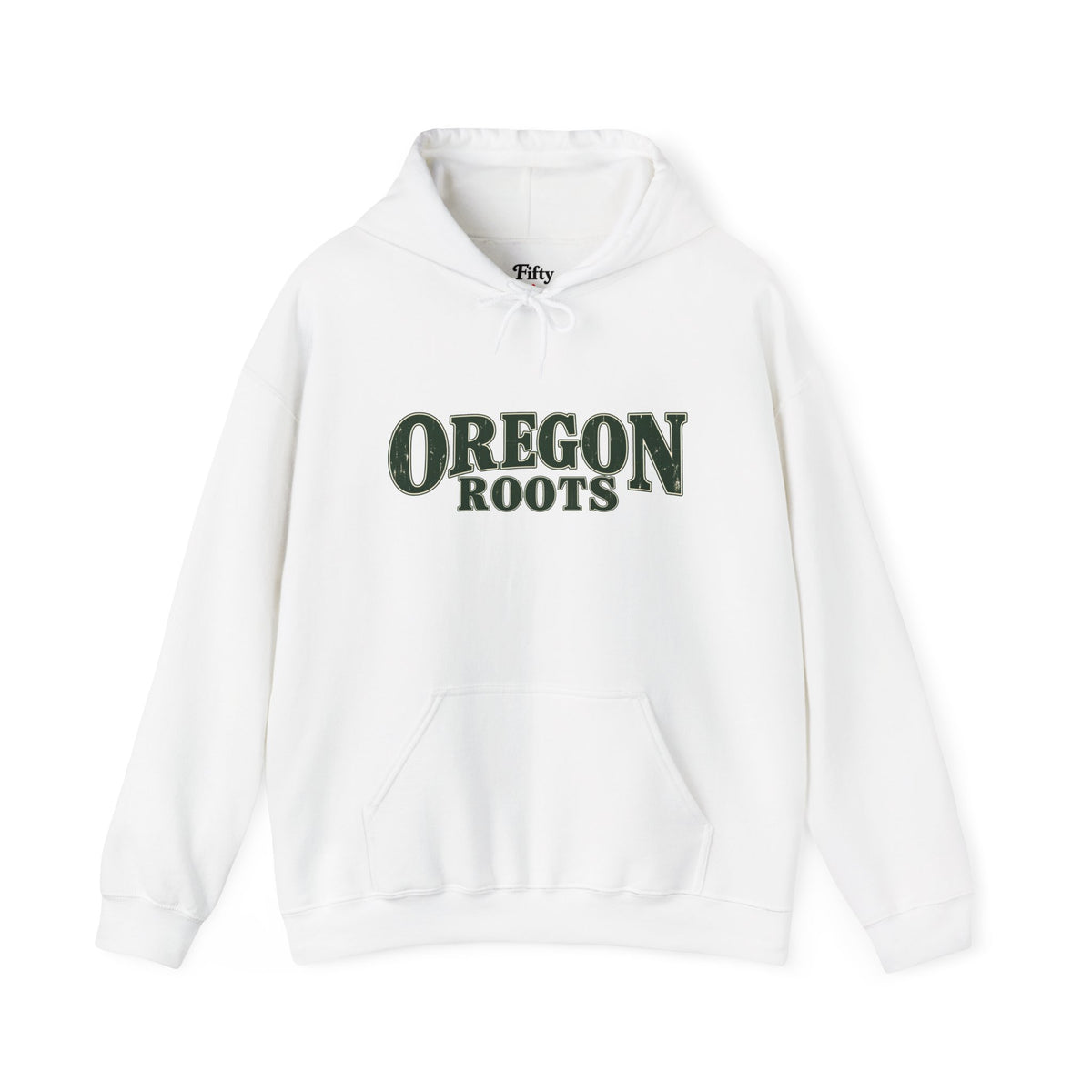 Oregon Roots Unisex Hoodie State Name Graphic